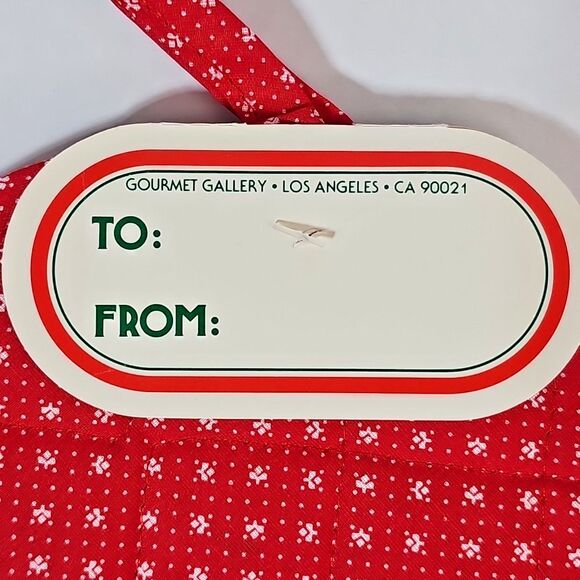 Vtg B & D Christmas Snowman Pot Holder Hot Pad Set NOS Tree Cat Kitchen Kitsch - Picture 5 of 6